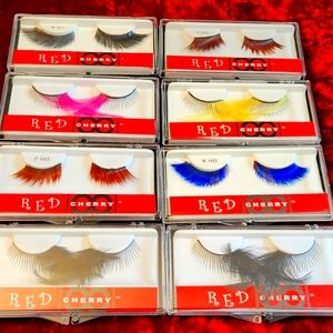 Gorgeous 39 sets of elegant to unique and wild false eye lashes New & Unused LOT